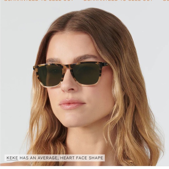 KREWE Accessories - NWT: KREWE LAFITTE Iberia to Haze Polarized Sunglasses